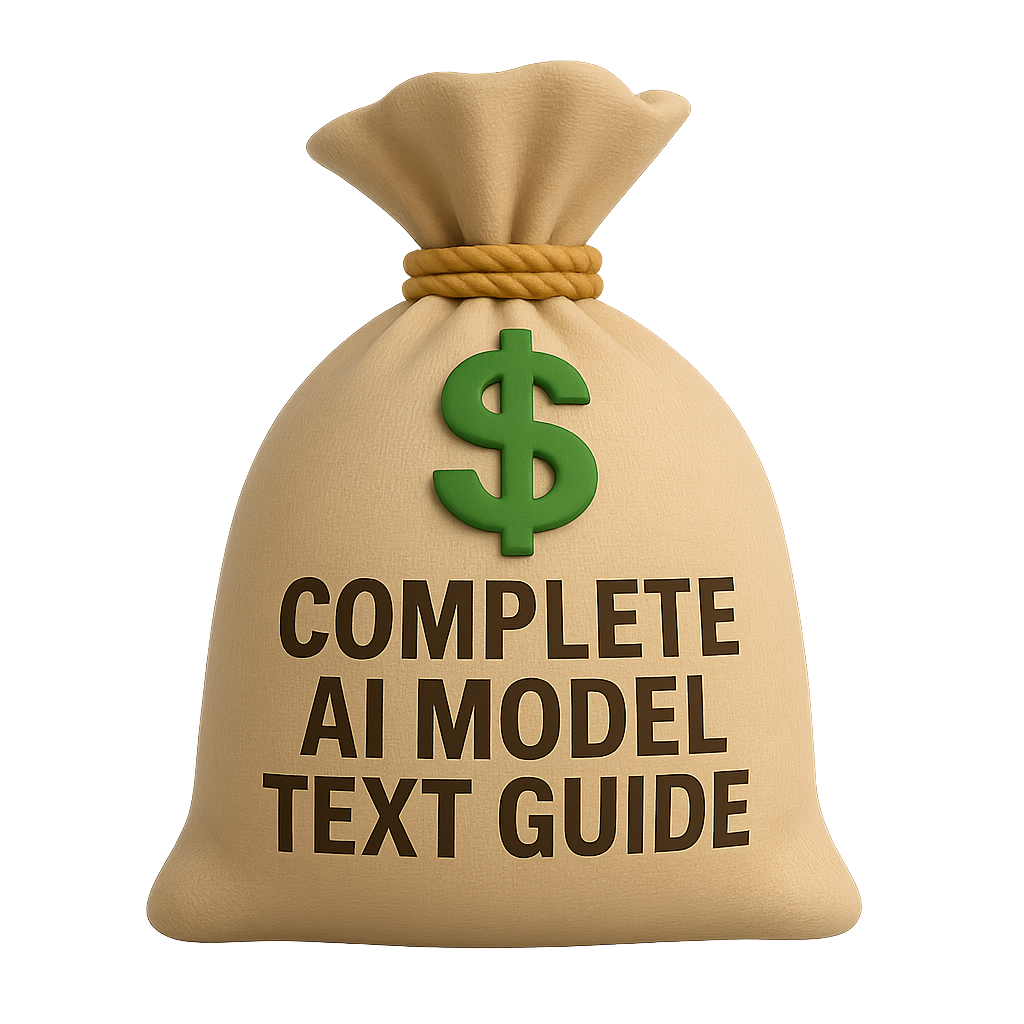 COMPLETE AI MODEL TEXT GUIDE