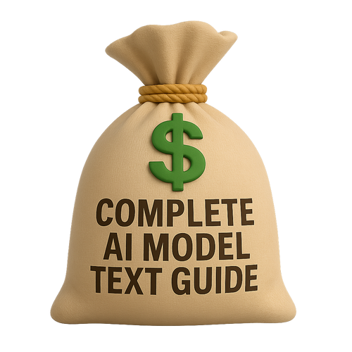 COMPLETE AI MODEL TEXT GUIDE